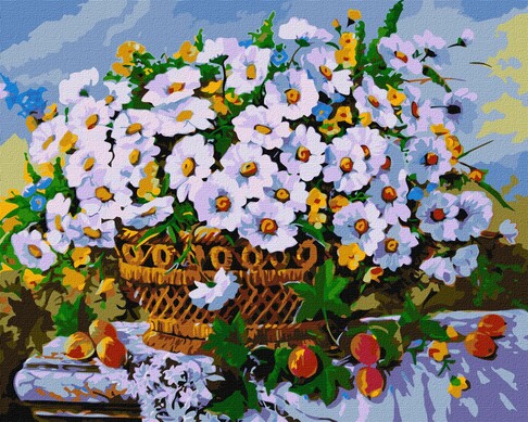 Картина за номерами Літні квіти ©Олександр Закусілов 40х50см Ідейка