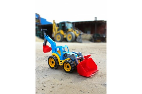 Іграшка Трактор з двома ковшами ТехноК фото 4