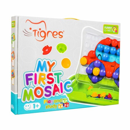 Развивающая игрушка "Моя первая мозаика" Tigres 39370 зображення