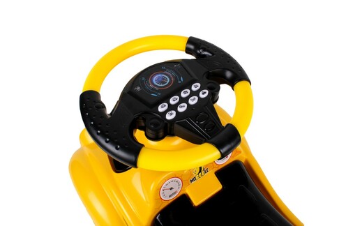 Автомобіль для прогулянок жовто-чорний ТехноК зображення 2