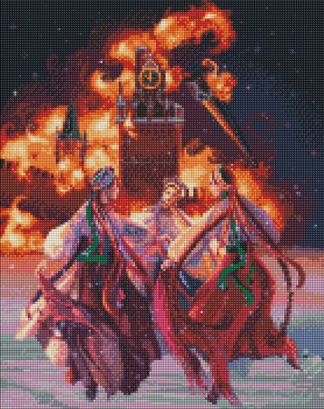Алмазна мозаїка Вогонь вільності ©Jennifer Sikora 40х50 см Ідейка