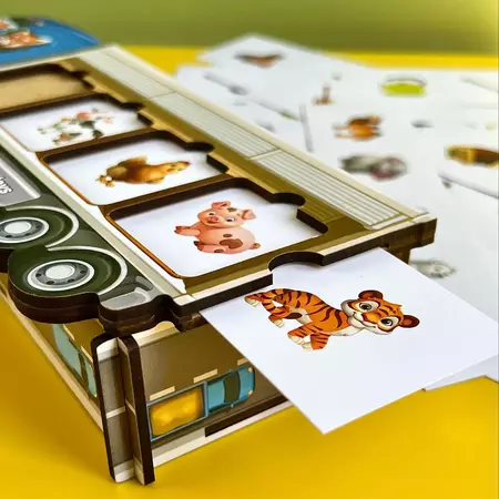 Дитяча розвиваюча гра "Четвертий зайвий" Ubumblebees зображення 2