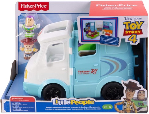 Игровой набор История Игрушек Дом на колесах Фишер Прайс Fisher-Price Little People Toy Story 4 изображение 4