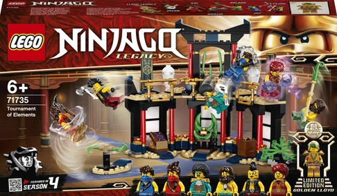 Конструктор Лего Турнир стихий (283 дет) Lego Ninjago 71735 изображение 