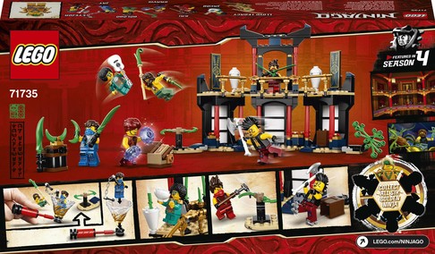 Конструктор Лего Турнир стихий (283 дет) Lego Ninjago 71735 изображение 4