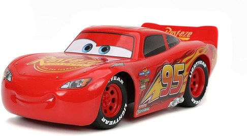 Машина Молния МакКвин на пульте управления Jada Toys Pixar Cars McQueen изображение 1