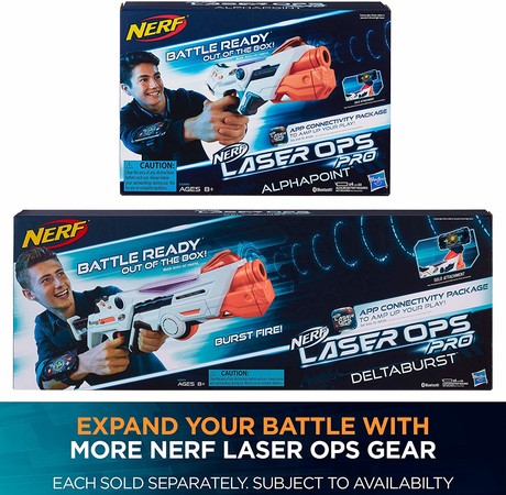 Набор из двух лазерных бластеров Нерф AlphaPoint Nerf Laser Ops Pro E2281 изображение 5