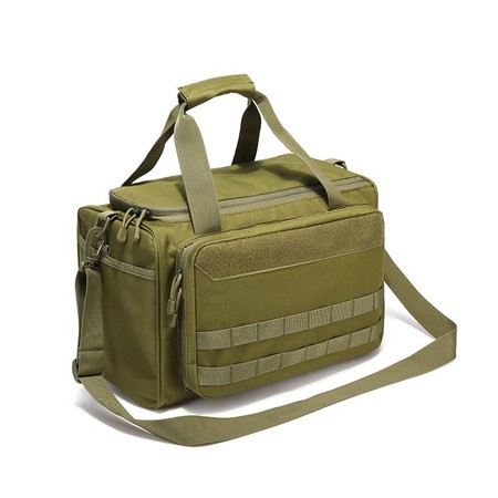 Велика військова сумка водонепроникна зелена Большая военная водонепроницаемая  сумка зеленая изображение 3