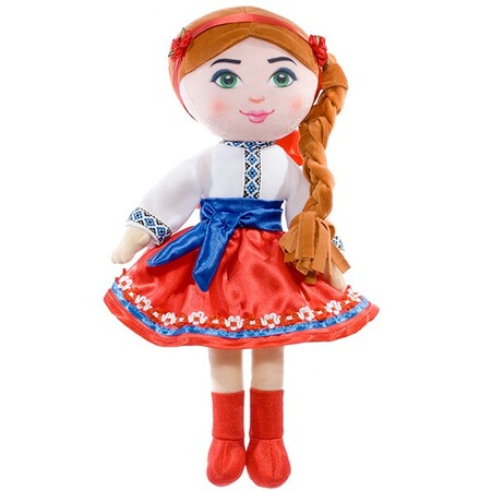 М'яка патріотична іграшка лялька Українка 40 см Копиця