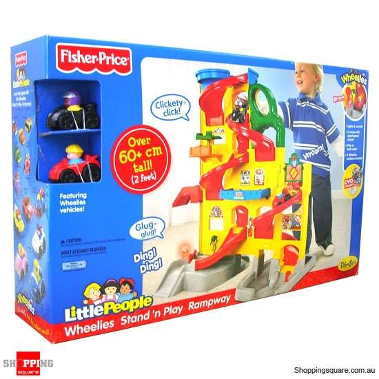 Фото3 Многоуровневая горка-парковка с машинками, Fisher price Развивающие и интерактивные