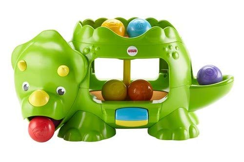 Развивающая игрушка Динозавр с шариками Fisher-Price Double Poppin' Dino DHW03 изображение 10