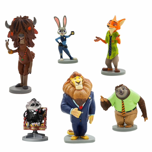 Игровой набор фигурок Зверополис 6 шт Zootopia Figure фото