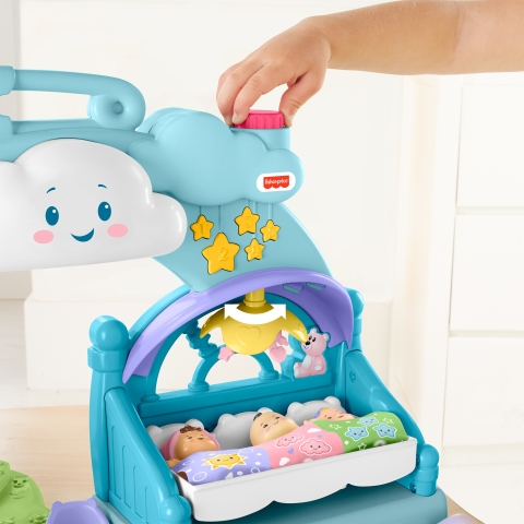 Музыкальный игровой центр Ясли Фишер Прайс Fisher-Price Little People 1-2-3 Babies Playdate изображение 2