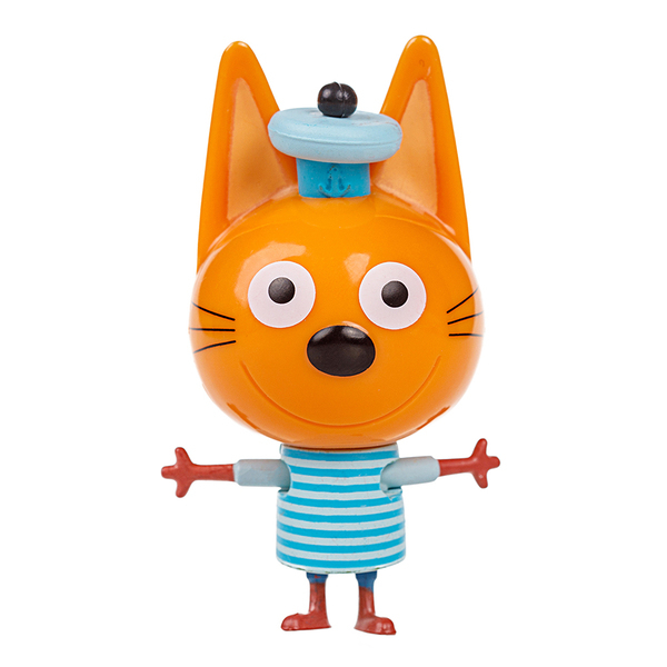 Игровой набор фигурок Три Кота: Коржик, Карамелька и Компот изображение 1