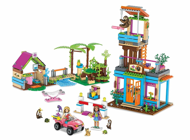 Конструктор Приют для животных Леи в тропическом лесу Mega Construx American Girl Lea's 2-In-1 Rainforest Sanctuary FDY98 изображение 1