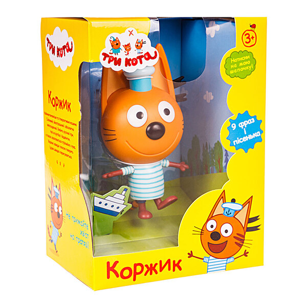 Игровая фигурка Коржик Три Кота со звуковыми эффектами изображение 2