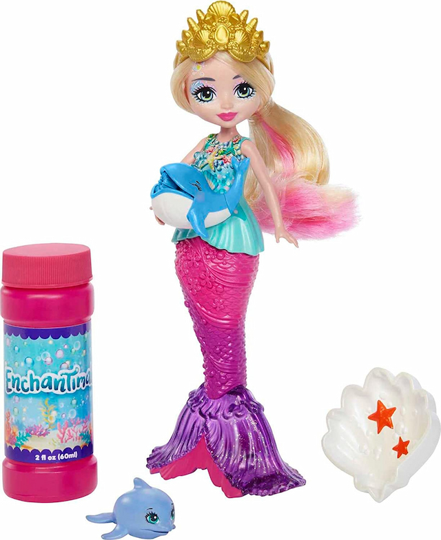 Кукла Энчантималс Русалочка Сказочные пузыри Enchantimals Atlantia Mermaid Bubble Maker изображение 