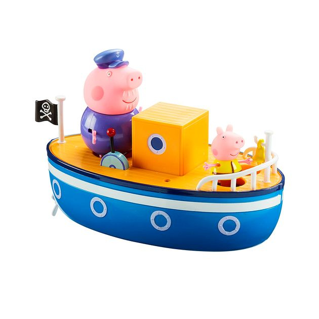 Фото4 Игровой набор Peppa - МОРСКОЕ ПРИКЛЮЧЕНИЕ (кораблик, 2 фигурки) Каталог