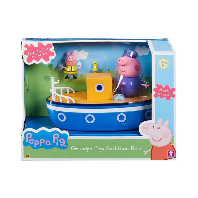 Фото5 Игровой набор Peppa - МОРСКОЕ ПРИКЛЮЧЕНИЕ (кораблик, 2 фигурки) Каталог