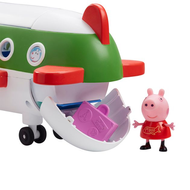 Фото4 Игровой набор Peppa - САМОЛЕТ ПЕППЫ (самолет, фигурка Пеппы) Каталог