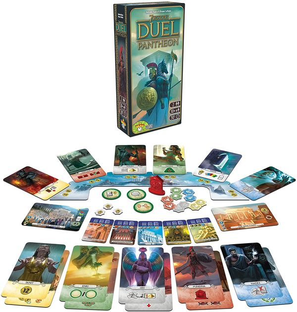 Настольная игра 7 Чудес Дуэль: Пантеон (укр.версия) 7 Wonders Duel: Pantheon изображение 1