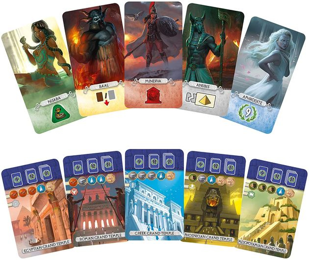 Настольная игра 7 Чудес Дуэль: Пантеон (укр.версия) 7 Wonders Duel: Pantheon изображение 3