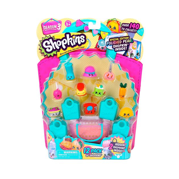 Фото2 Набор фигурок SHOPKINS S3 - 12 ДРУЗЕЙ ШОПКИНС (12 шопкинсов, 4 сумочки, корзинка) Каталог