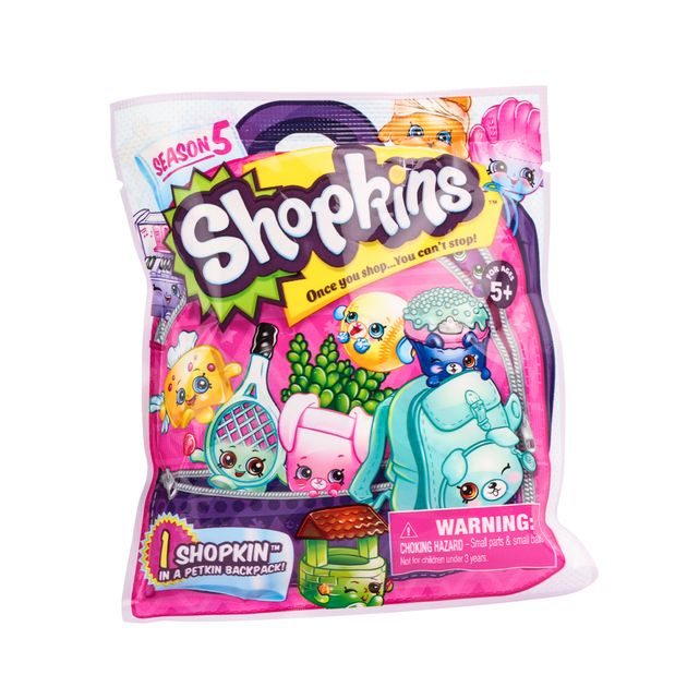 Фото Фигурка SHOPKINS S5 (c рюкзаком, 154 вида в ассорт.) Каталог