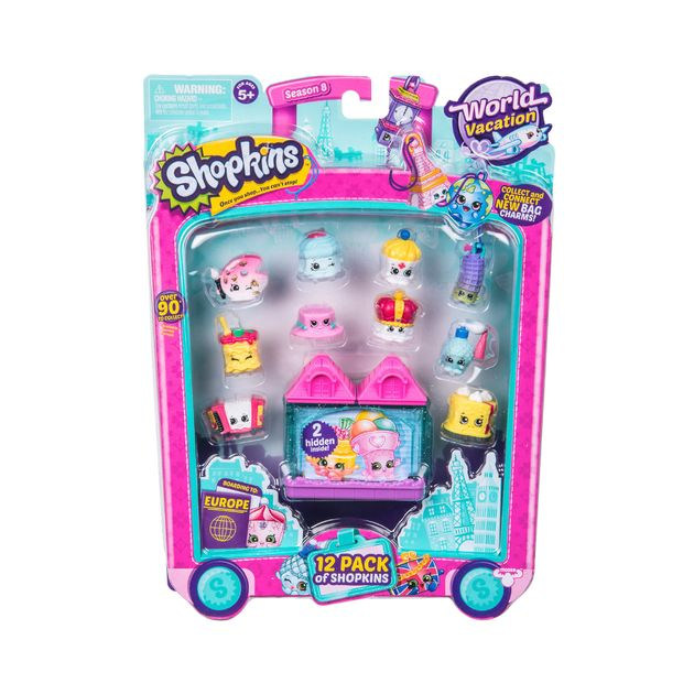 Фото2 Набор фигурок SHOPKINS S8 серии "Кругосветное путешествие" – 12 ДРУЗЕЙ ШОПКИНС (12 шопкинсов, замок) Каталог