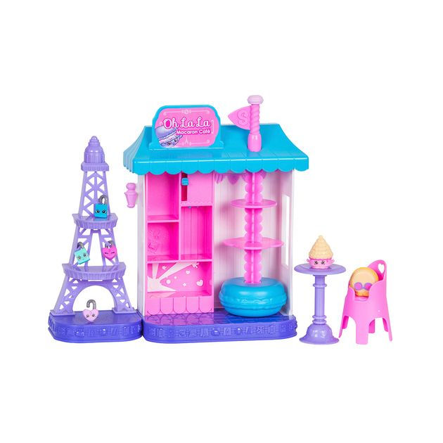 Фото3 Игровой набор SHOPKINS S8 серии "Кругосв. путешествие"-ПАРИЖСКОЕ КАФЕ(с акс.,2 экскл. и 4мини-шопк.) Каталог