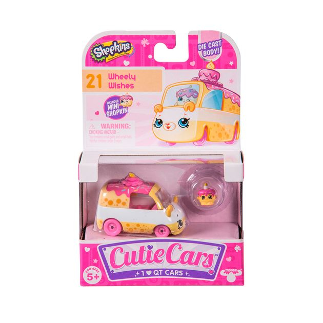 Фото4 Мини-машинка SHOPKINS CUTIE CARS S1 - СМАРТИК-ТОРТИК (с мини-шопкинсом) Каталог