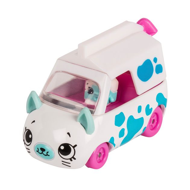 Фото2 Мини-машинка SHOPKINS CUTIE CARS S1 - ШУСТРЫЙ МИЛКИ (с мини-шопкинсом) Каталог