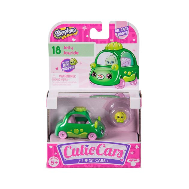 Фото4 Мини-машинка SHOPKINS CUTIE CARS S1 - ЛОВКОЕ ЖЕЛЕ (с мини-шопкинсом) Каталог