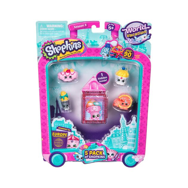 Фото5 Набор фигурок SHOPKINS S8 серии "Кругосветное путешествие" - 5 ДРУЗЕЙ ШОПКИНС(5 шопкинсов, комнатка) Каталог