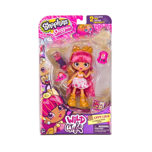 Фото3 Кукла SHOPKINS SHOPPIES S9 серии "Wild style" -ГЛАМУРНАЯ ЛИППИ(с аксессуарами) Каталог