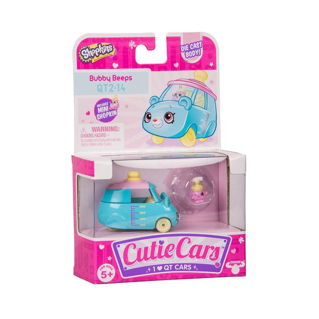 Фото6 Мини-машинка SHOPKINS CUTIE CARS S3 - БЕБИ МАШИНКА (с мини-шопкинсом) Каталог