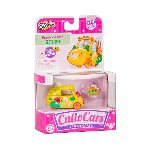 Фото6 Мини-машинка SHOPKINS CUTIE CARS S3 - БЫСТРЫЙ ПИРОЖОК (с мини-шопкинсом) Каталог