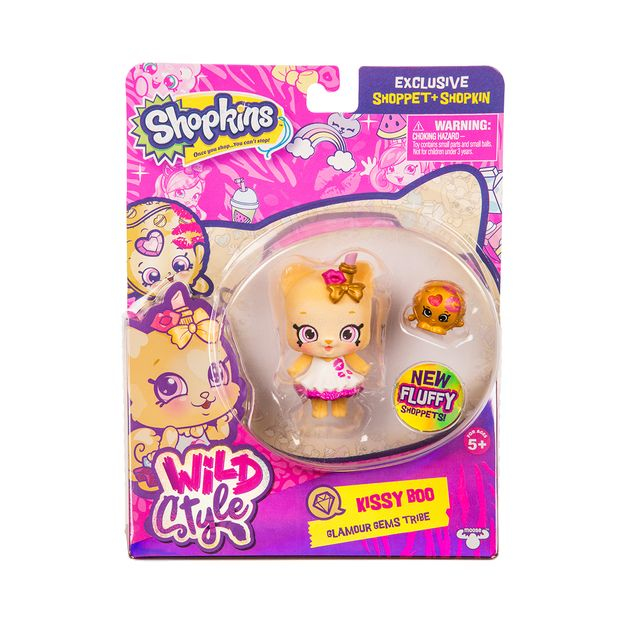 Фото3 Фигурка SHOPKINS SHOPPETS S9 серии "Wild style" – ГЛАМУРНАЯ КОШЕЧКА (эксклюзивный шопкинс, подставка Каталог