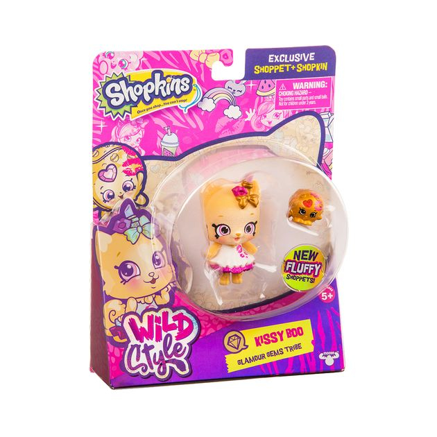 Фото4 Фигурка SHOPKINS SHOPPETS S9 серии "Wild style" – ГЛАМУРНАЯ КОШЕЧКА (эксклюзивный шопкинс, подставка Каталог