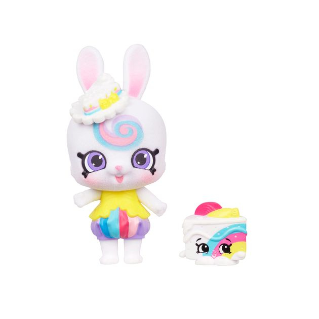 Фото2 Фигурка SHOPKINS SHOPPETS S9 серии "Wild style" – РАДУЖНЫЙ КРОЛИК (эксклюзивный шопкинс, подставка) Каталог