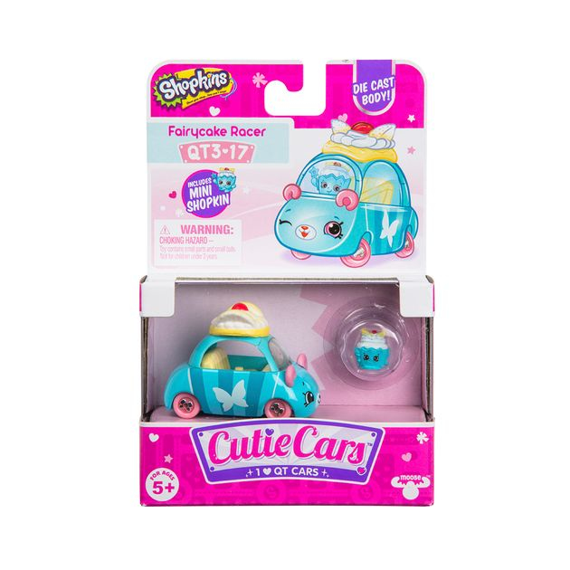 Фото4 Мини-машинка SHOPKINS CUTIE CARS S3 - СКАЗОЧНЫЙ КЕКСИК (с мини-шопкинсом) Каталог