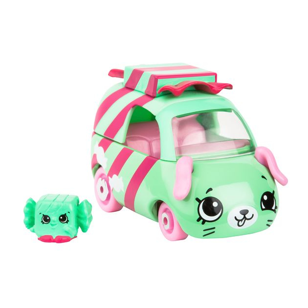 Фото2 Мини-машинка SHOPKINS CUTIE CARS S3 - КОНФЕТНОЕ ПУТЕШЕСТВИЕ (с мини-шопкинсом) Каталог