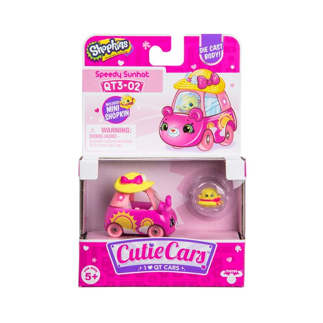 Фото4 Мини-машинка SHOPKINS CUTIE CARS S3 -ДАМА-ПАНАМА (с мини-шопкинсом) Каталог