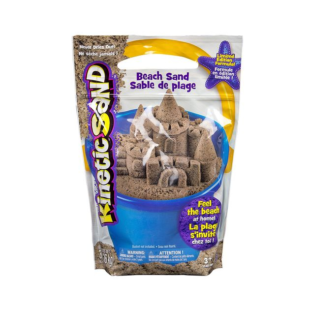 Фото2 Песок для детского творчества - KINETIC SAND BEACH (натуральный цвет, 1 360 г) Каталог