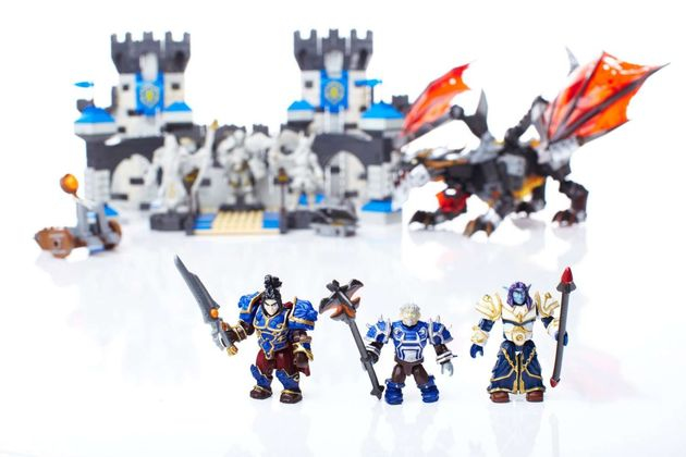 Фото1 Конструктор “Мир Штормграда Нападение Warcraft” Мега Блокс