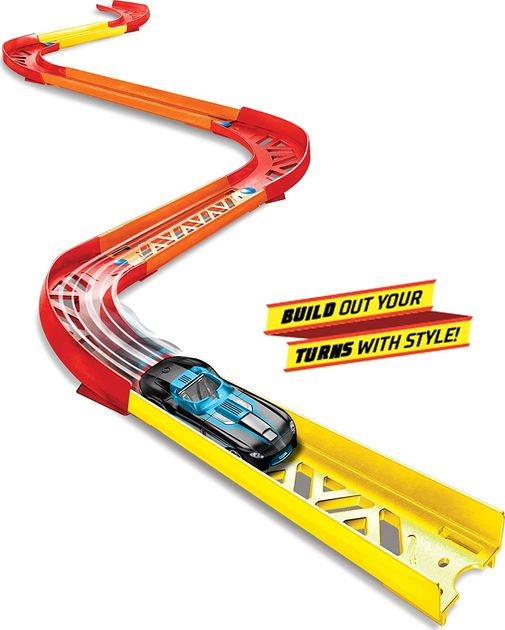 Hot Wheels Track Builder Unlimited Playset Premium Curve Pack зображення  2