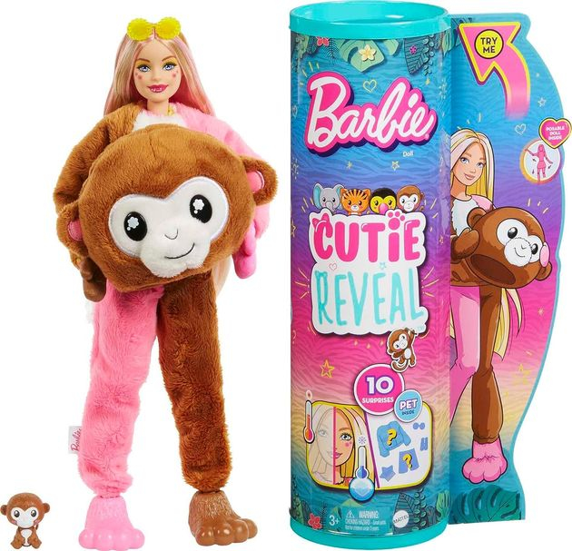 Барбі в костюмі Мавпочки Barbie Jungle Series Monkey Costume