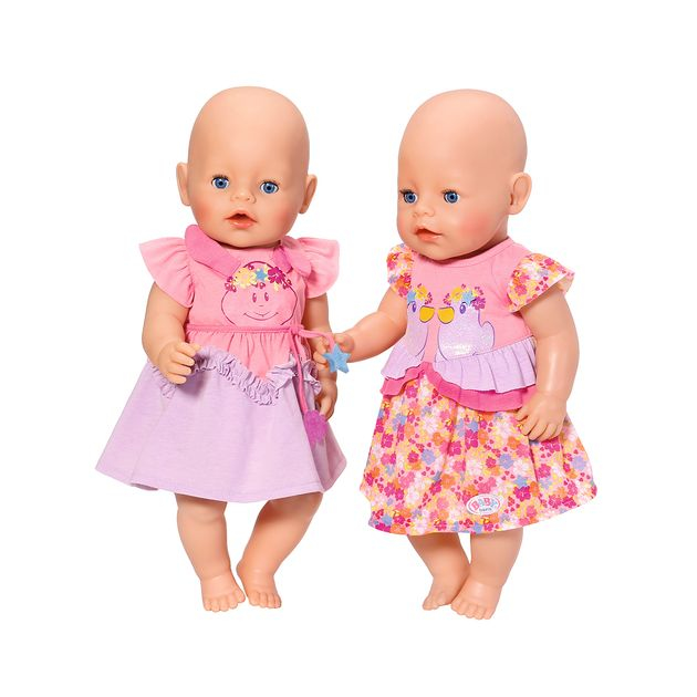Фото3 Одежда для куклы BABY BORN - ПРАЗДНИЧНОЕ ПЛАТЬЕ (2 в ассорт.) Каталог