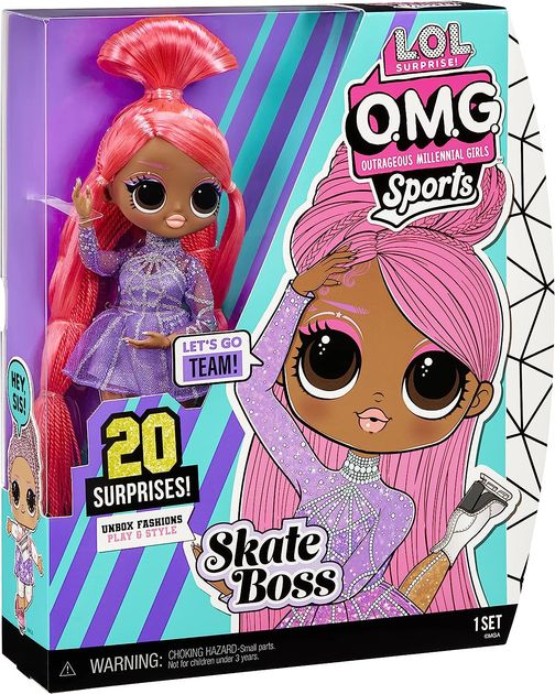 LOL Surprise OMG Sports Fashion Doll Skate Boss изображение 4