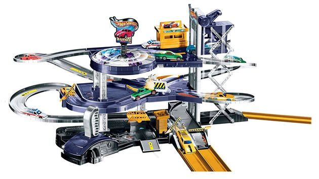 Фото3 Детский автотрек Хот Вилс Мега гараж, Mattel Hot Wheels Mega Garage Playset Хот вилс купить